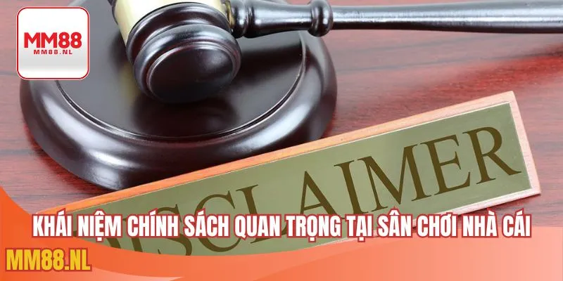 Khái niệm chính sách quan trọng tại sân chơi nhà cái
