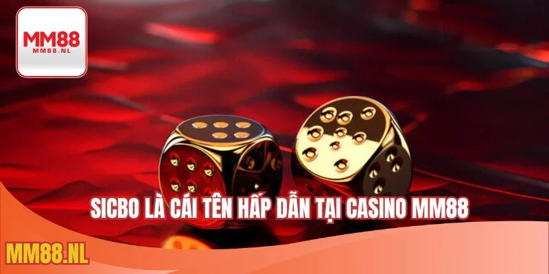 Sicbo là cái tên hấp dẫn tại Casino MM88 